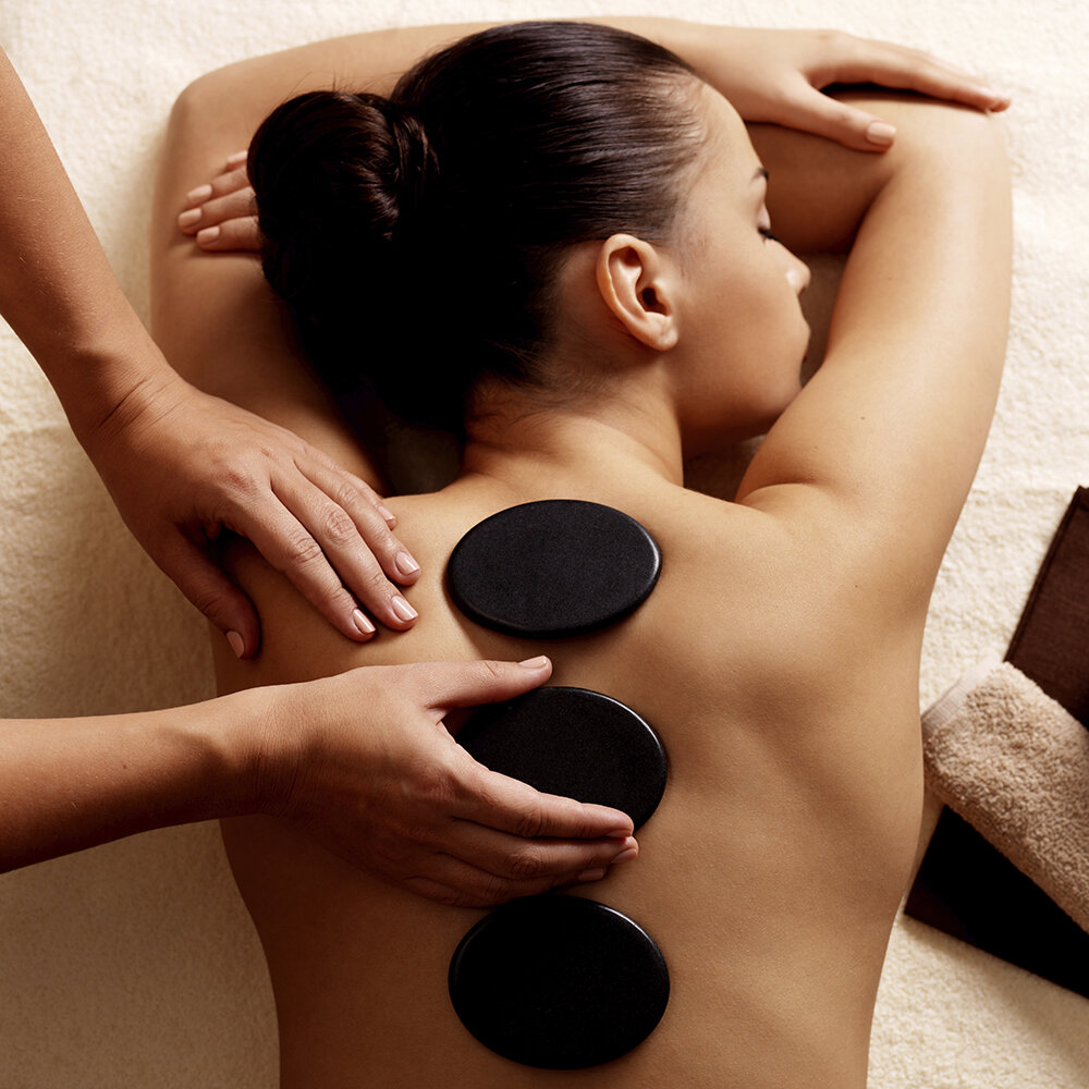 Hot stone massage experience