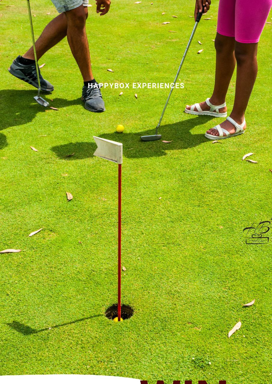 Golf initiation for him