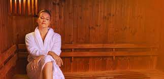 Sauna experience and facial